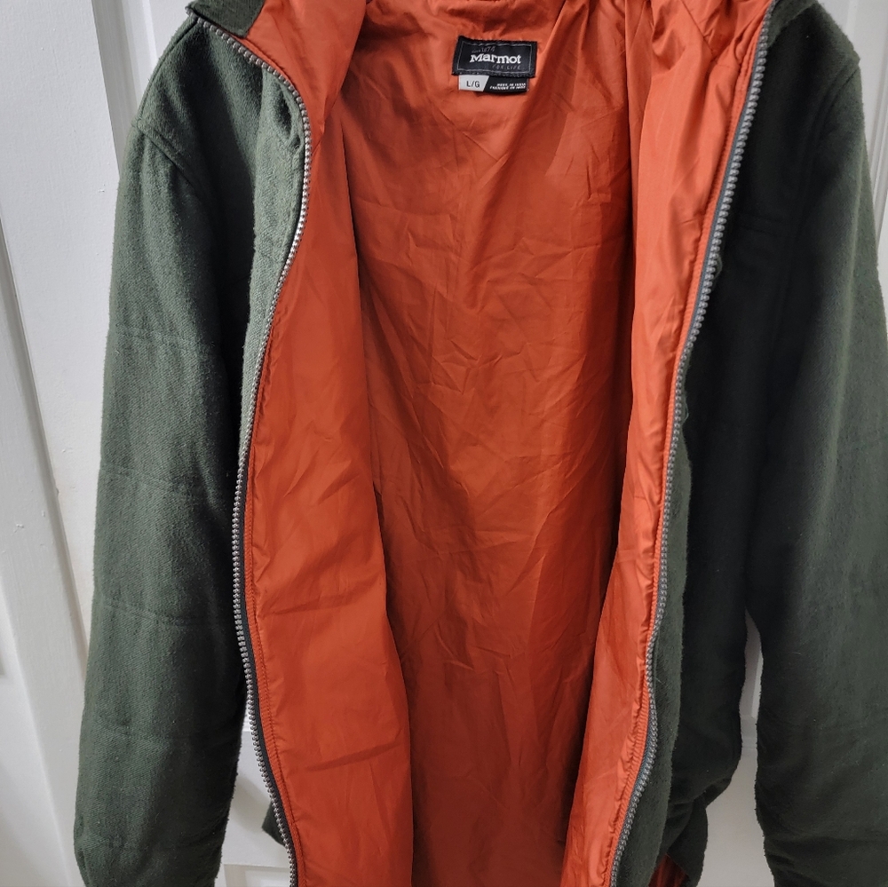 Marmot Dark Green And Burnt Orange Outerwear - Picture 4 of 6